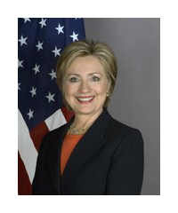 На фото Клинтон Хиллари