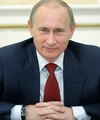 На фото Путин Владимир Владимирович