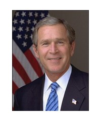 На фото Буш Джордж